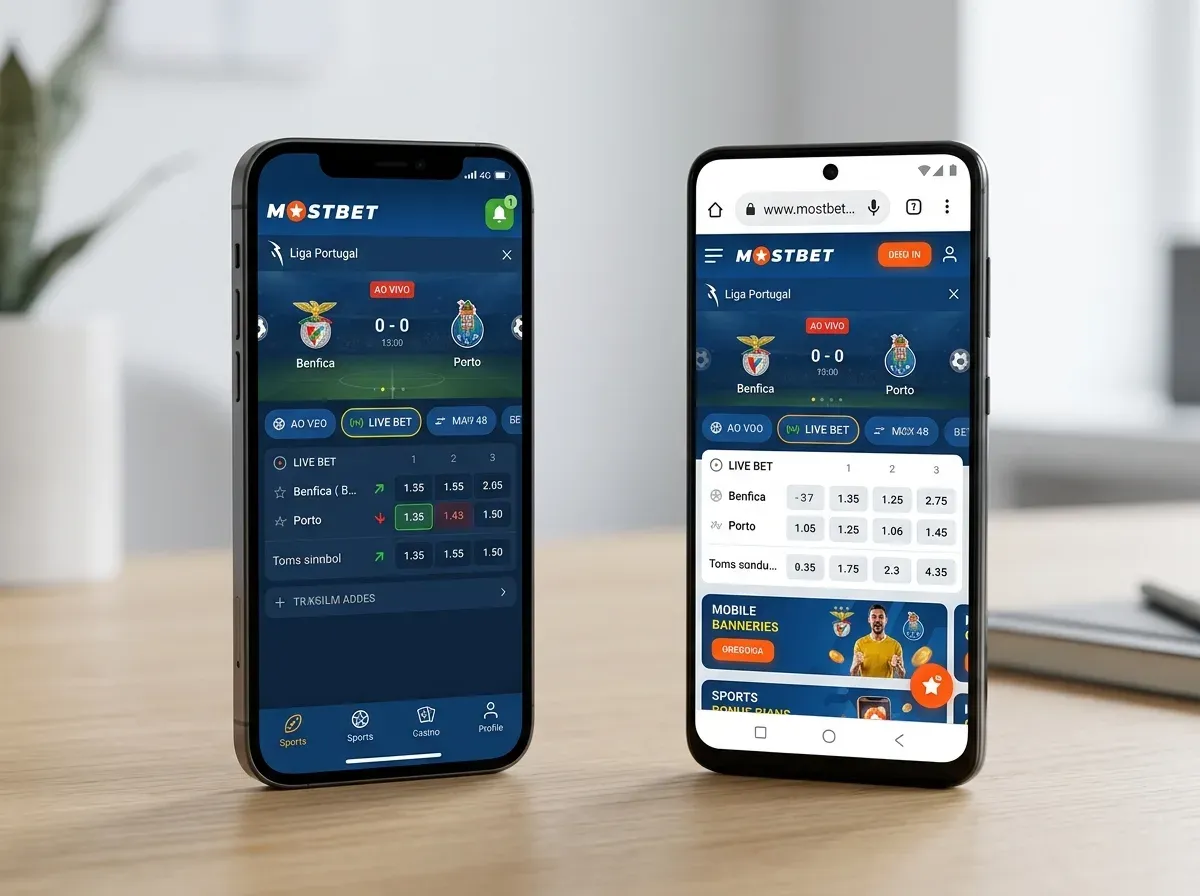 App Mostbet vs Versão Móvel do Site: Qual Escolher?