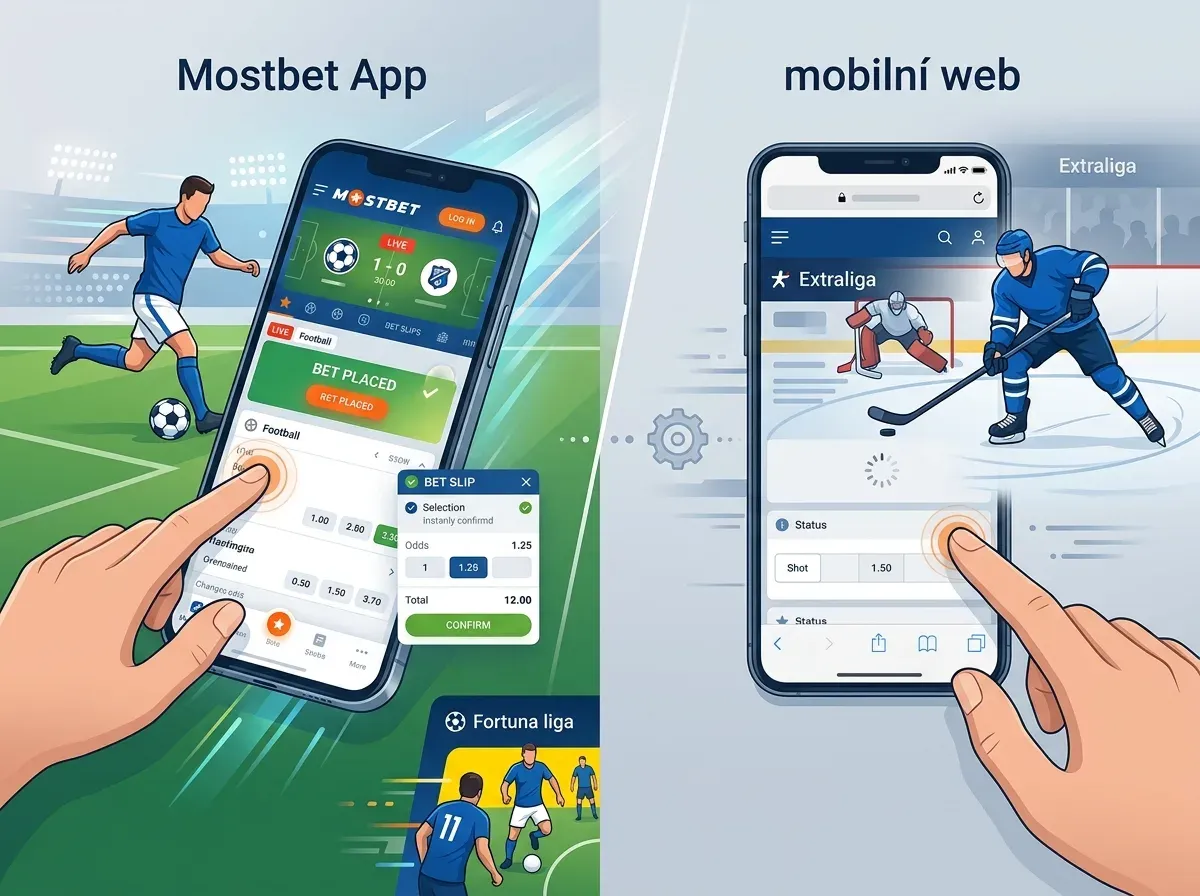Aplikace Mostbet vs. mobilní web: Praktické srovnání