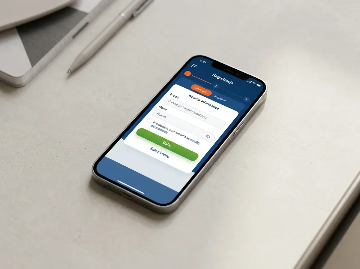 Rejestracja w Mostbet przez aplikację mobilną – krok po kroku