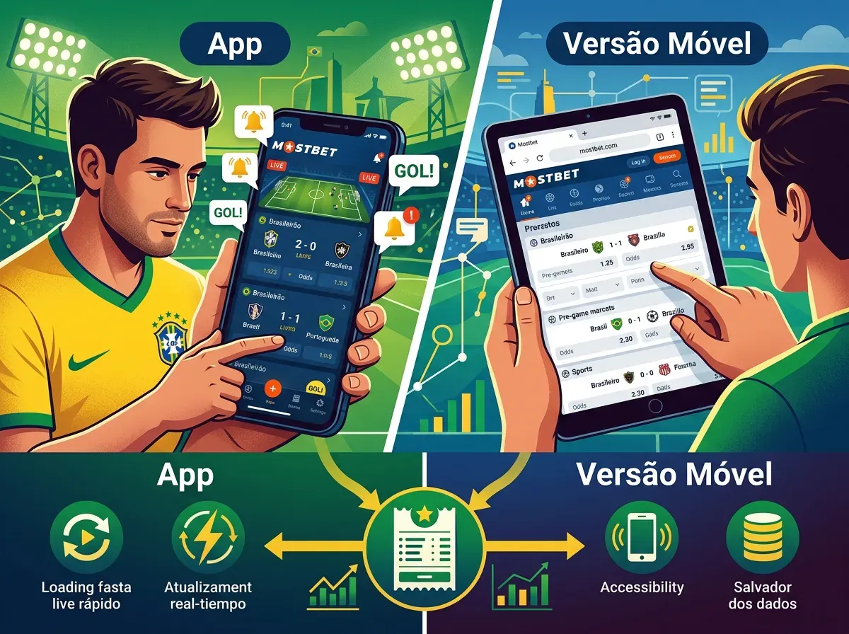 App Mostbet ou Versão Móvel: Qual Escolher?