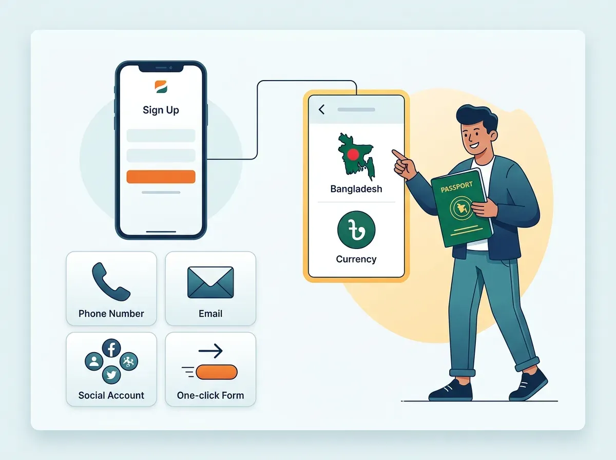 How to Register and Log In to the Mostbet App