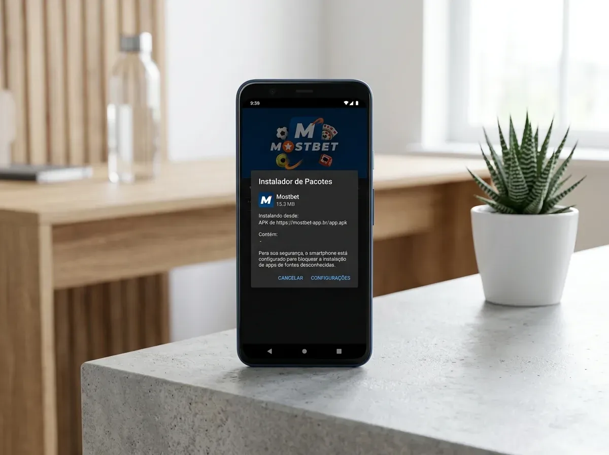 Como Baixar e Instalar o App Mostbet no Android. No Android, a instalação passa por um arquivo fora da Google Play Store. Isso exige atenção com a origem do pacote: em vez de tocar em "instalar" e pronto, você precisa conferir o APK, liberar uma permissão do sistema e só então concluir.
